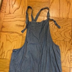 Aerie soft linen Overalls